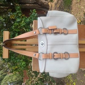 Coach Pebbled Leather Handbag